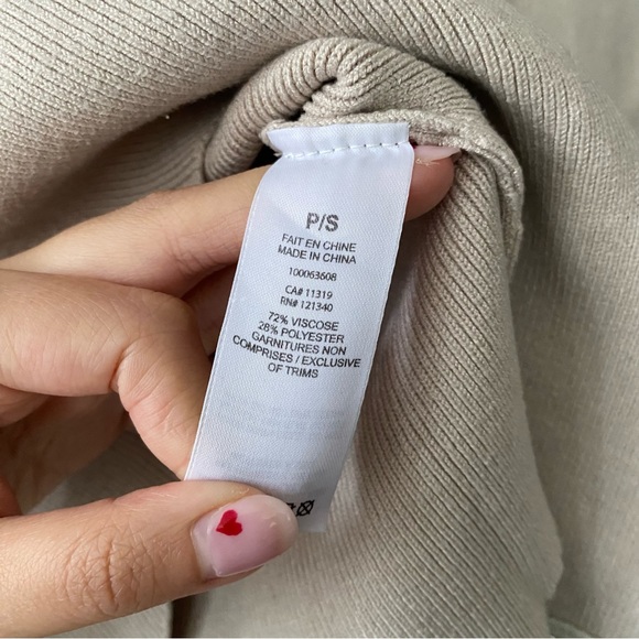 Dynamite Taupe Wrap Bodysuit - Picture 3 of 4